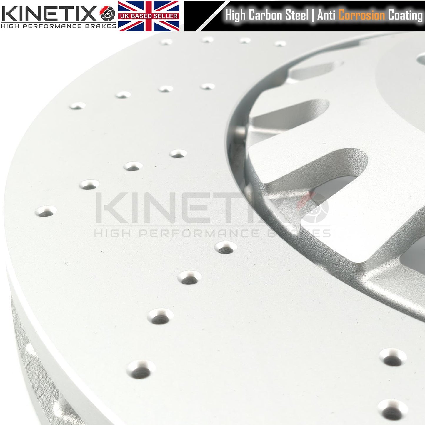 FOR AUDI S6 S7 S8 SQ7 SQ8 DRILLED FRONT BRAKE DISCS RACING PADS & SENSORS 400mm