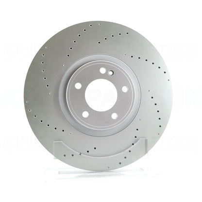 FOR MERCEDES G63 AMG 2018- FRONT REAR BRAKE DISCS TEXTAR PADS & WEAR WIRE SENSOR LEADS 400mm 370mm