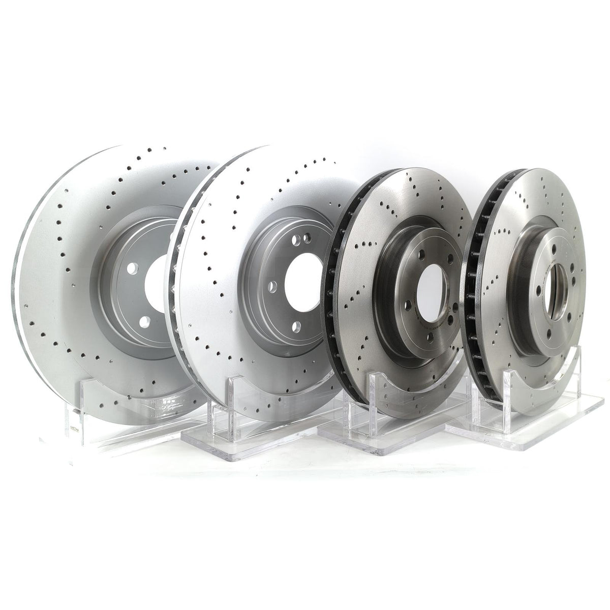 FOR MERCEDES G63 AMG 2018- FRONT REAR BRAKE DISCS TEXTAR PADS & WEAR WIRE SENSOR LEADS 400mm 370mm