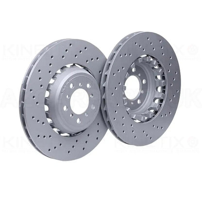 FOR BMW M5 F90 M8 F91 F92 F93 Competition FRONT LEFT RIGHT BRAKE DISCS PAIR 395mm X 36mm 34117991101 | 34117991102 | 34 11 7 991 101 | 34 11 7 991 102