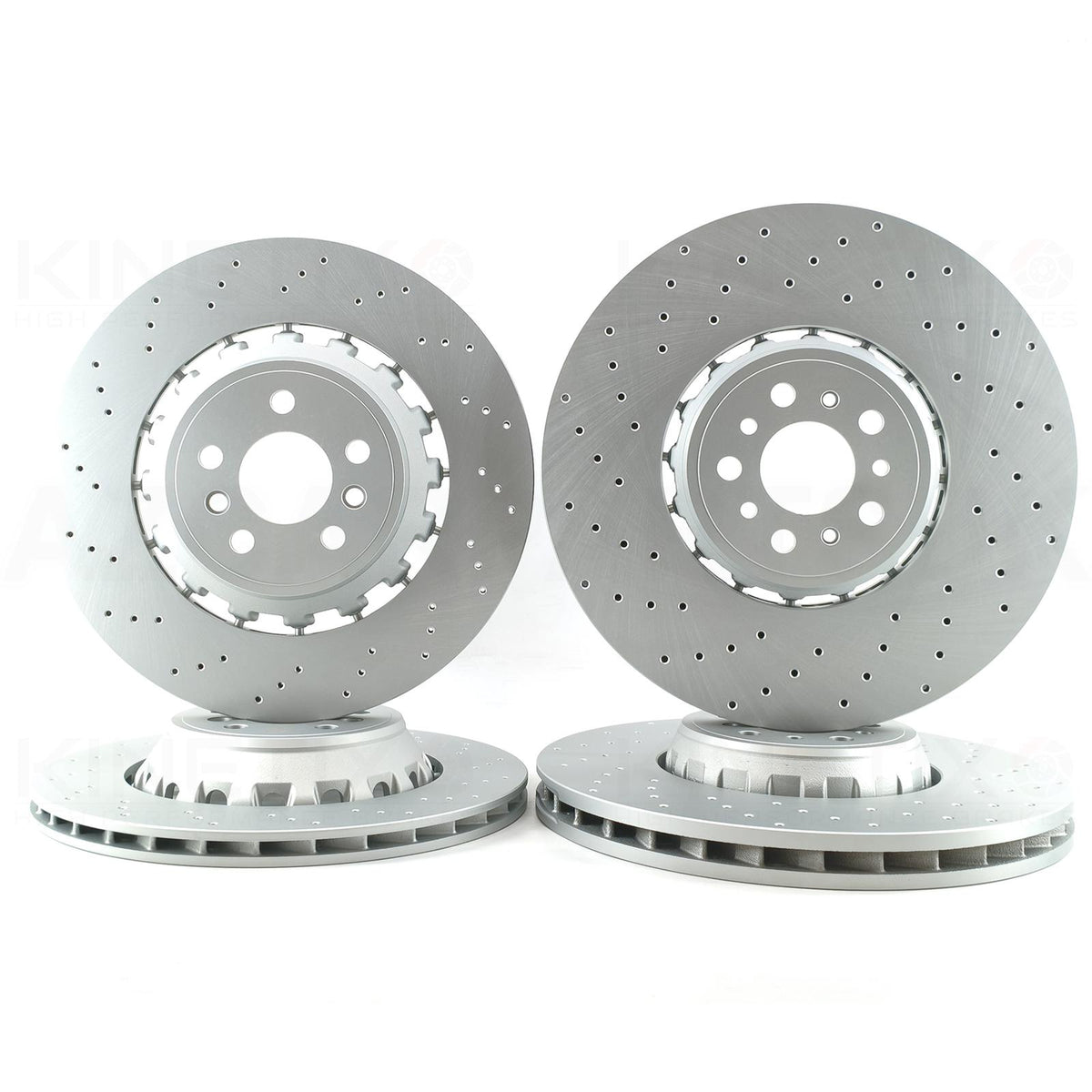 FITS BMW X3M F97 X4M F98 Competition FRONT REAR CROSS DRILLED BRAKE DISCS 395mm 370mm (34118054827 | 34118054828 | 34118054825 | 34118054826)