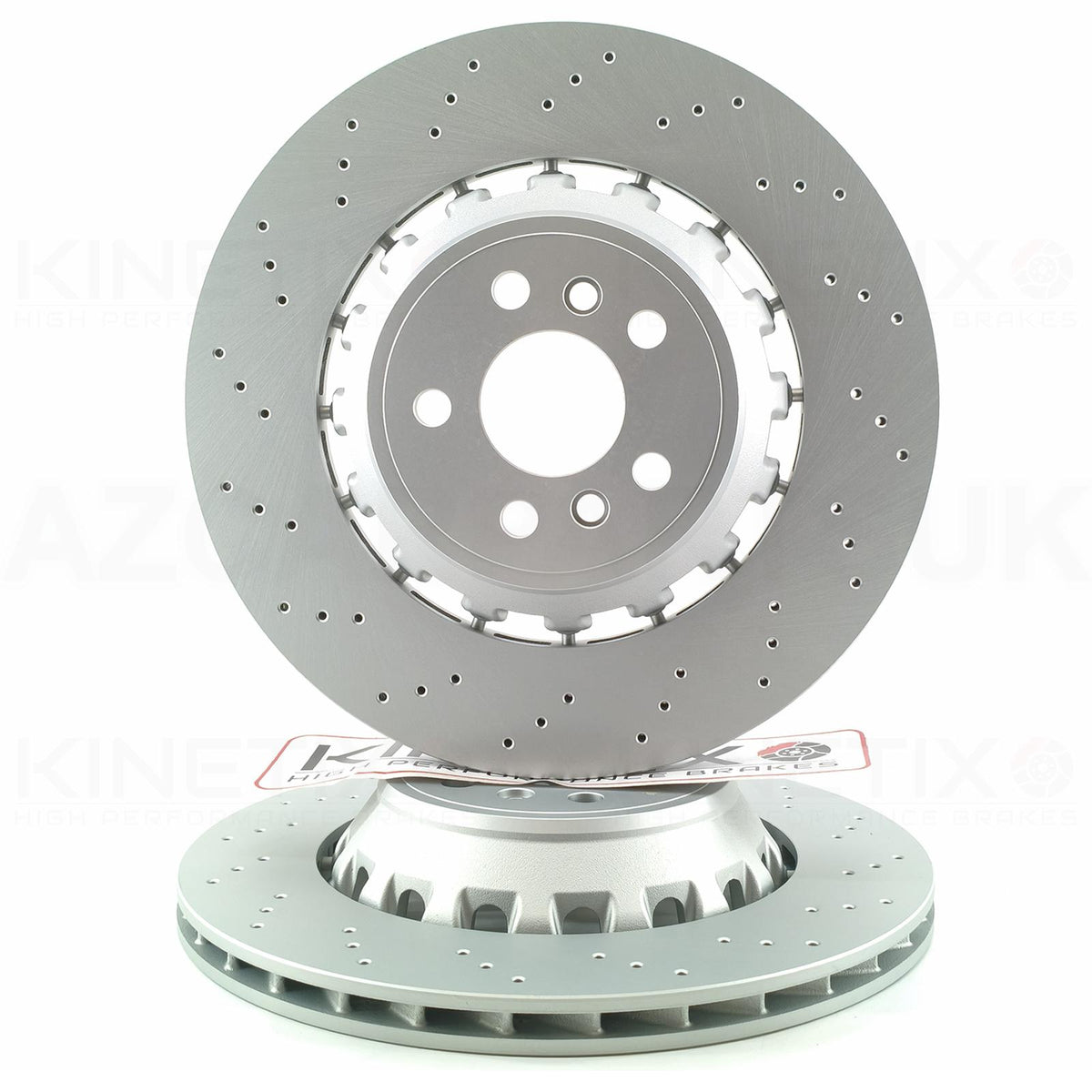 FOR BMW X3M F97 X4M F98 Competition REAR LEFT RIGHT BRAKE DISCS 370mm X 24mm