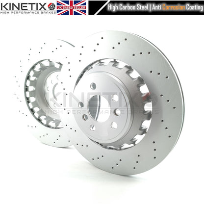 FOR BMW X5M X6M F95 F96 X5 M X6 M Competition FRONT REAR Bi-METALLIC BRAKE DISCS 395mm 380mm 34208074285 / 34208074286 / 34118054826 / 34118054825 FR-RR