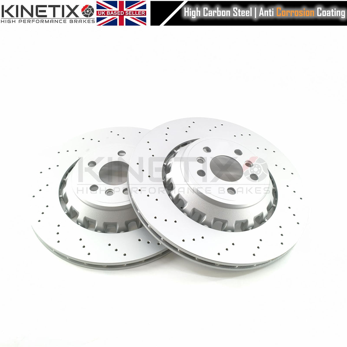 FOR BMW X3M F97 X4M F98 Competition Bi-METALLIC FRONT REAR DRILLED BRAKE DISCS 395mm 370mm 34118054827 | 34118054828 | 34118054825 | 34118054826