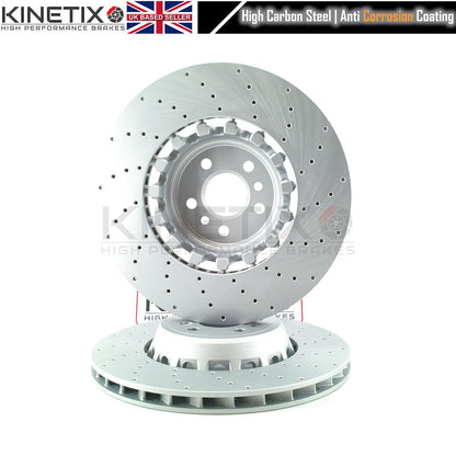 FITS BMW X5 M X6 M F95 F96 X5M X6M Competition REAR BRAKE DISCS CERAMIC RACING PADS SENSOR 380mm X 28mm 34208074285 / 34208074286
