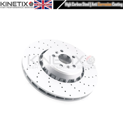 FITS BMW X5 M X6 M F95 F96 X5M X6M Competition REAR BRAKE DISCS CERAMIC RACING PADS SENSOR 380mm X 28mm 34208074285 / 34208074286