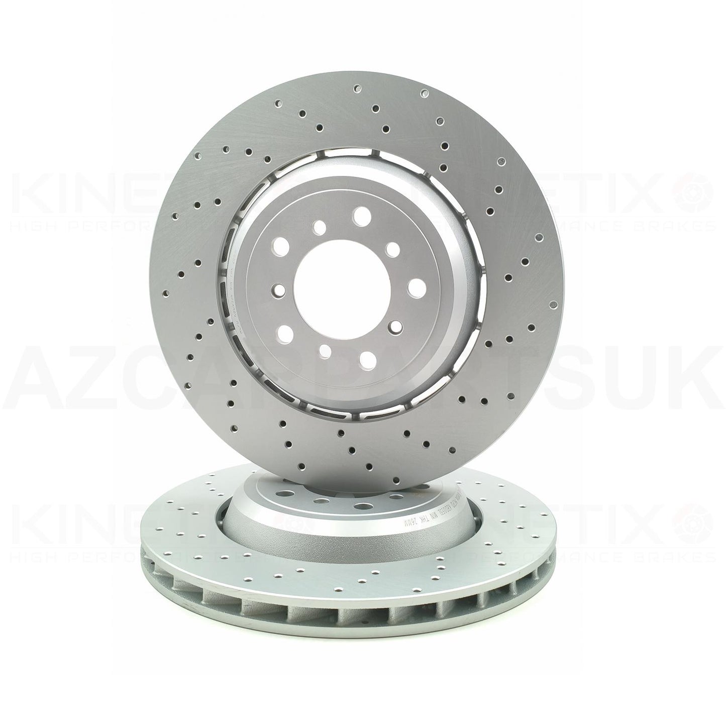 FOR BMW M3 E46 CSL Z4M E85 E86 Z4 M DRILLED FRONT BRAKE DISCS TEXTAR PADS 345mm