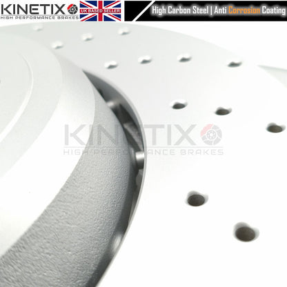 FOR BMW M3 E46 CSL Z4 M E85 E86 FRONT REAR BRAKE DISCS BREMBO PADS 345mm 328mm