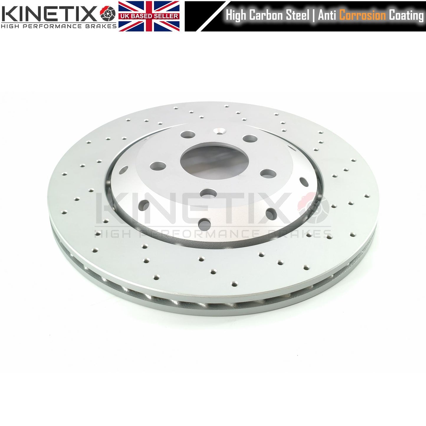 FOR AUDI RS4 B7 (06-08) DRILLED FRONT REAR BRAKE DISCS RACING PADS 365mm 324mm