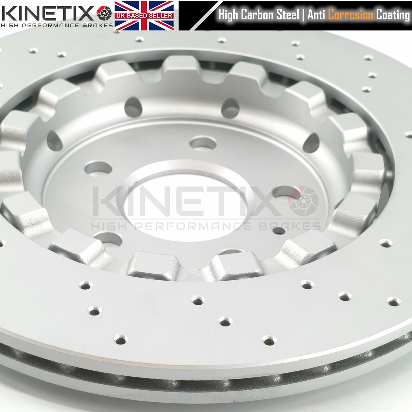 FOR AUDI RS4 B7 (06-08) DRILLED FRONT REAR BRAKE DISCS RACING PADS 365mm 324mm