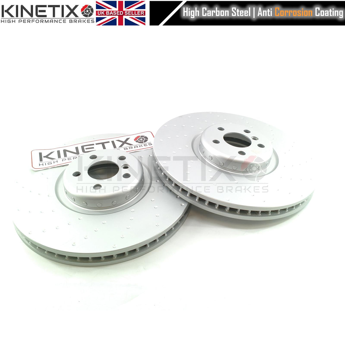 FOR BMW M 760i M 760Li G11 G12 DIMPLED FRONT REAR BRAKE DISCS PADS 395mm 370mm