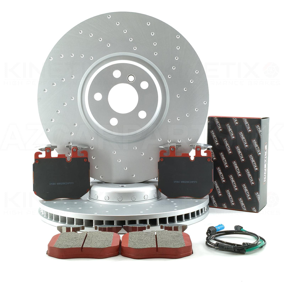 FITS BMW X7 30d G07 M SPORT FRONT BRAKE DISCS PERFORMANCE PADS SENSOR 395mm