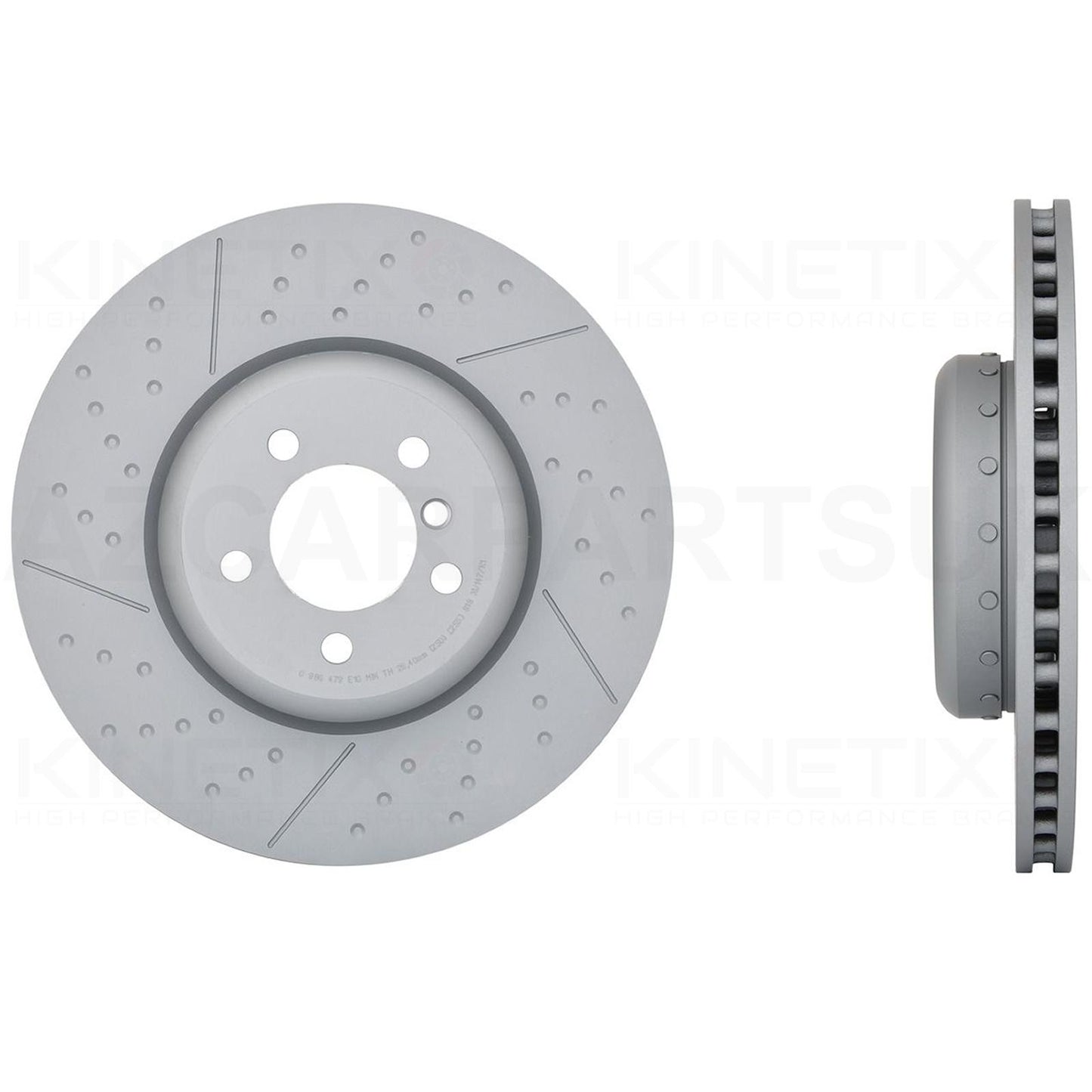 FOR BMW 335i 435i 340i 440i Fxx M SPORT PERFORMANCE FRONT BRAKE DISCS PAIR 370mm