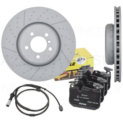 FOR BMW 335i 435i 340i 440i Fxx M SPORT PERFORMANCE FRONT BRAKE DISCS PAIR 370mm