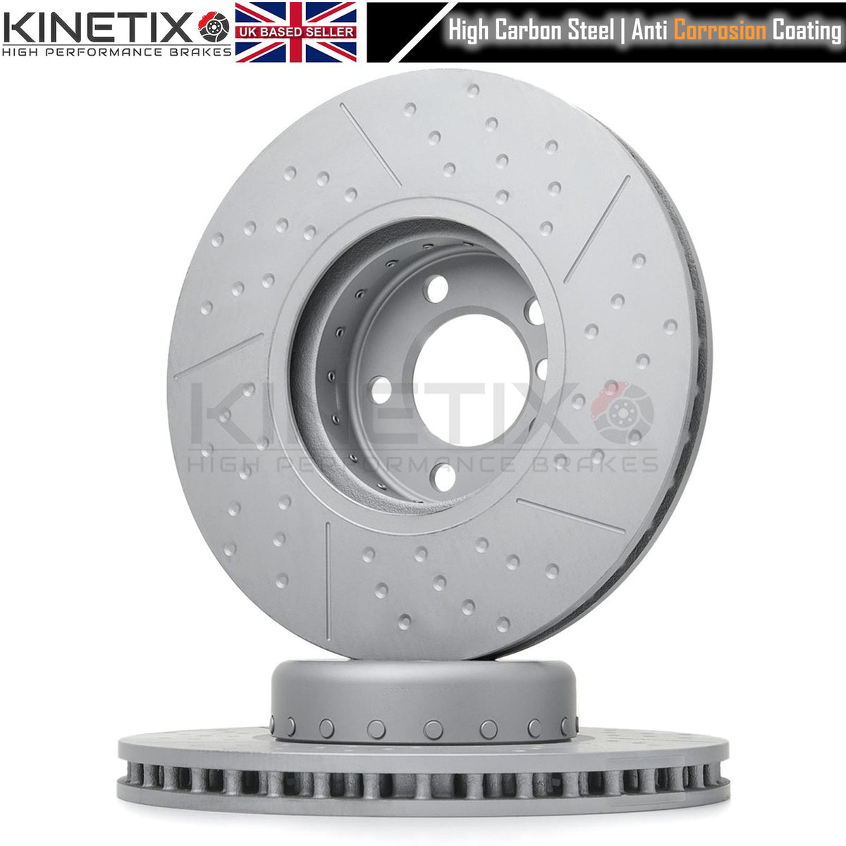 FOR BMW 330d 335d 430d 435d Fxx M SPORT PERFORMANCE FRONT BRAKE DISCS PAIR 370mm