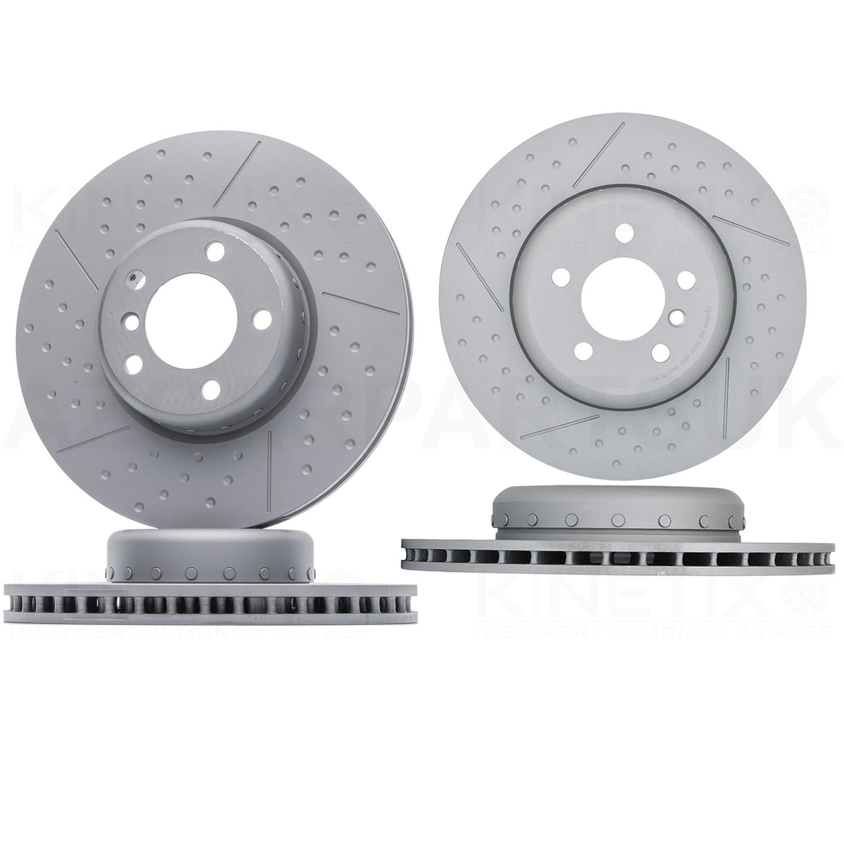 FOR BMW 335i 435i 340i 440i M SPORT PERFORMANCE FRONT REAR BRAKE DISCS 370/345
