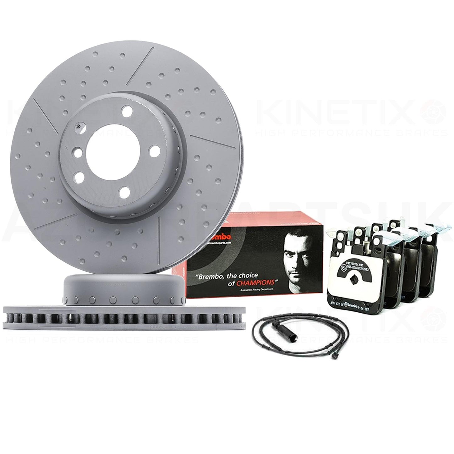 FOR BMW 330d 335d 430d 435d Fxx M SPORT PERFORMANCE REAR BRAKE DISCS BREMBO PADS