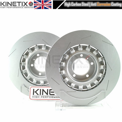 FOR PORSCHE PANAMERA 2.9/3.0/4.0 (2016-2023) 971 FRONT BRAKE DISCS CERAMIC RACING PADS & WEAR WIRE SENSOR LEADS 390mm X 38mm 971615301J | 971615301Q | 971615302J | 971615302Q