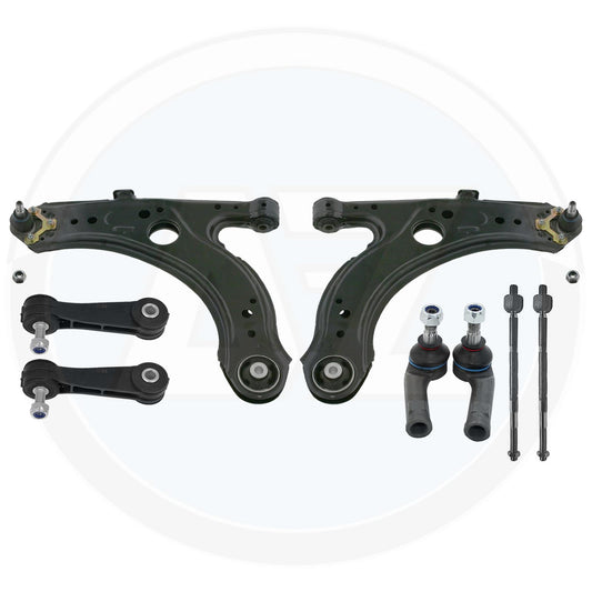 FRONT SUSPENSION WISHBONE CONTROL ARMS BALL JOINTS LINKS TRACK TIE ROD ENDS