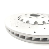 FOR AUDI S3 8Y 2020- CROSS DRILLED FRONT REAR BRAKE DISCS 357mm 310mm 5WA615301J