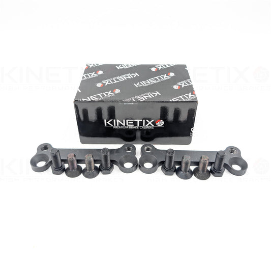 340mm - 380mm M3 FRONT BRAKE CALIPER CONVERSION BRACKETS KIT 330i 335i 430i 435i