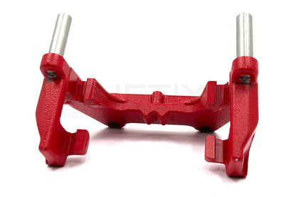 FOR AUDI SEAT SKODA VW REAR BRAKE CALIPER CARRIER SLIDER BRACKET PAIR