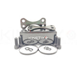 FOR S3 TTS TTRS GOLF R GTI MK7 REAR 310mm-356mm BIG BRAKE DISCS UPGRADE ADAPTERS