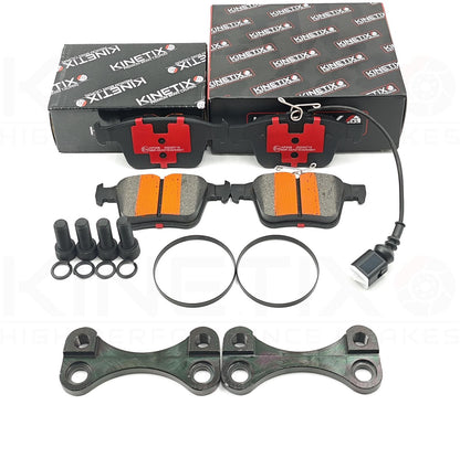 AUDI RS3 8V RSQ3 TT RS TTRS 356m x 22m RS7 REAR BIG BRAKE DISCS UPGRADE