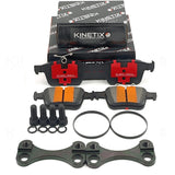 S6 S7 S8 REAR 356X22MM BRAKE DISC UPGRADE KIT FOR VW GOLF R 2.0R MK7 GTi T-ROC R