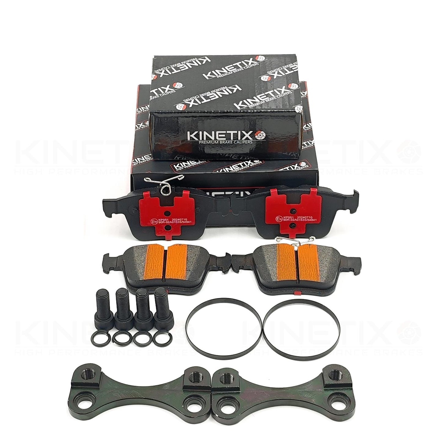 S6 S7 S8 REAR 356X22MM BRAKE DISC UPGRADE KIT FOR VW GOLF R 2.0R MK7 GTi T-ROC R