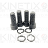 FOR S3 TTS TTRS GOLF R GTI T-ROC R 356mm REAR BIG BRAKE DISCS UPGRADE ADAPTERS