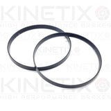 S6 S7 S8 REAR 356X22MM BRAKE DISC UPGRADE KIT FOR VW GOLF R 2.0R MK7 GTi T-ROC R