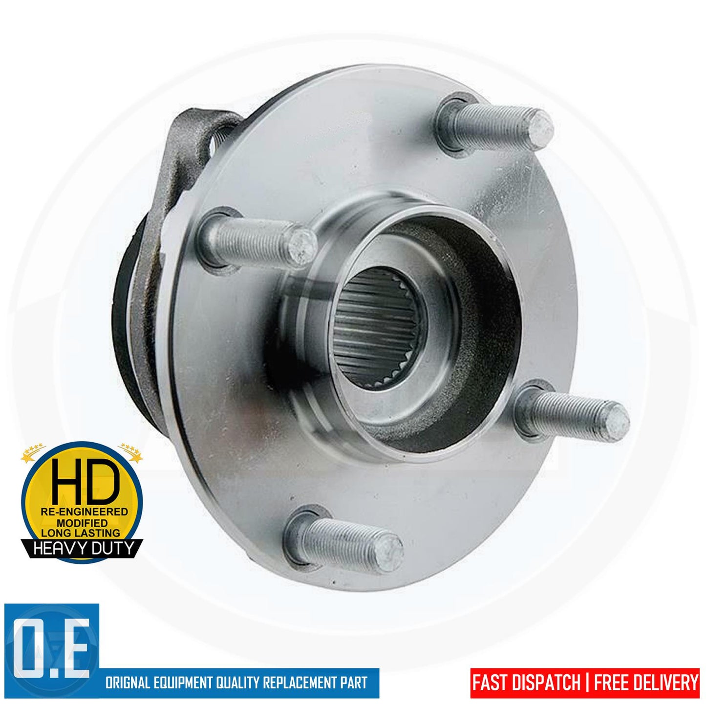 FOR NISSAN QASHQAI MK2 RENAULT 2X FRONT AXLE WHEEL BEARING HUB KIT BRAND NEW
