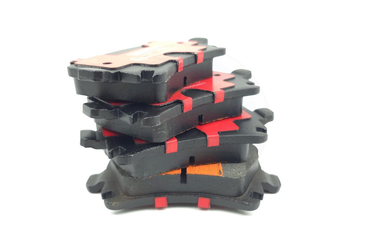 FOR VW GOLF R 2.0 R MK6 REAR TWO PIECE FLOATING BRAKE DISCS CERAMIC PADS 310mm