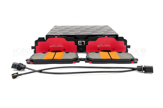 FOR AUDI RS4 RS5 B9 PERFORMANCE RACING FRONT BRAKE PADS & WEAR WIRE SENSORS