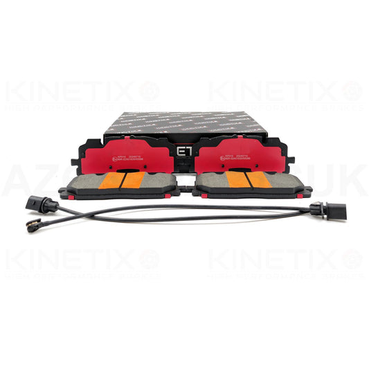 FITS AUDI A4 A5 A6 A7 A8 S4 S5 S6 S7 S8 RS4 RS5 Q7 Q8 FRONT BRAKE PADS & SENSORS