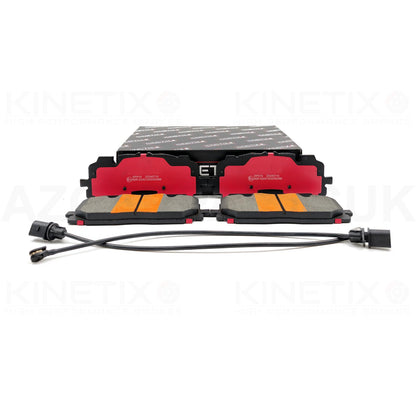 FOR AUDI S4 S5 RS4 RS5 SQ5 Q5 Q7 Q8 FRONT BRAKE PADS & WEAR SENSORS
