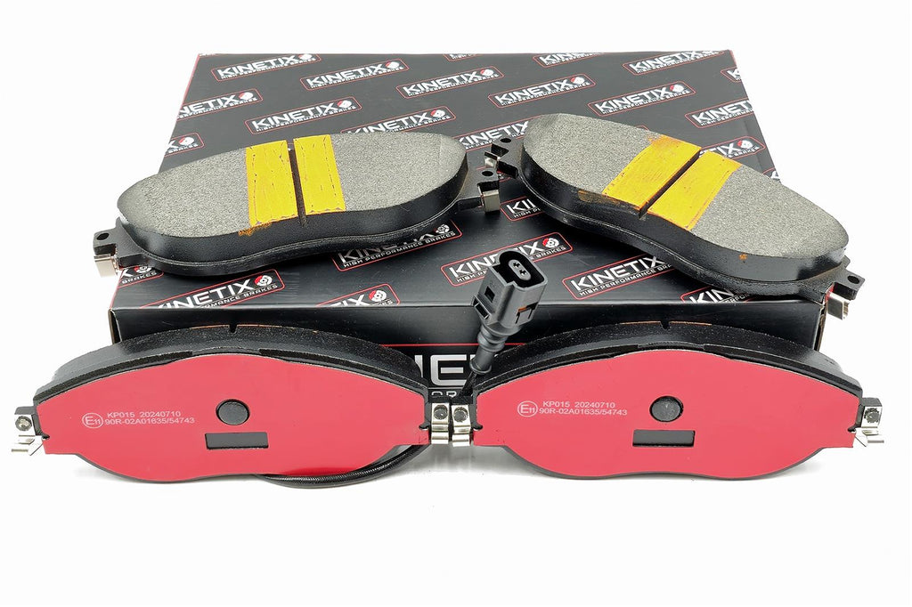 KINETIX PERFORMANCE FRONT BRAKE PADS FITS AUDI A3 2.0 TFSI 2015-2020