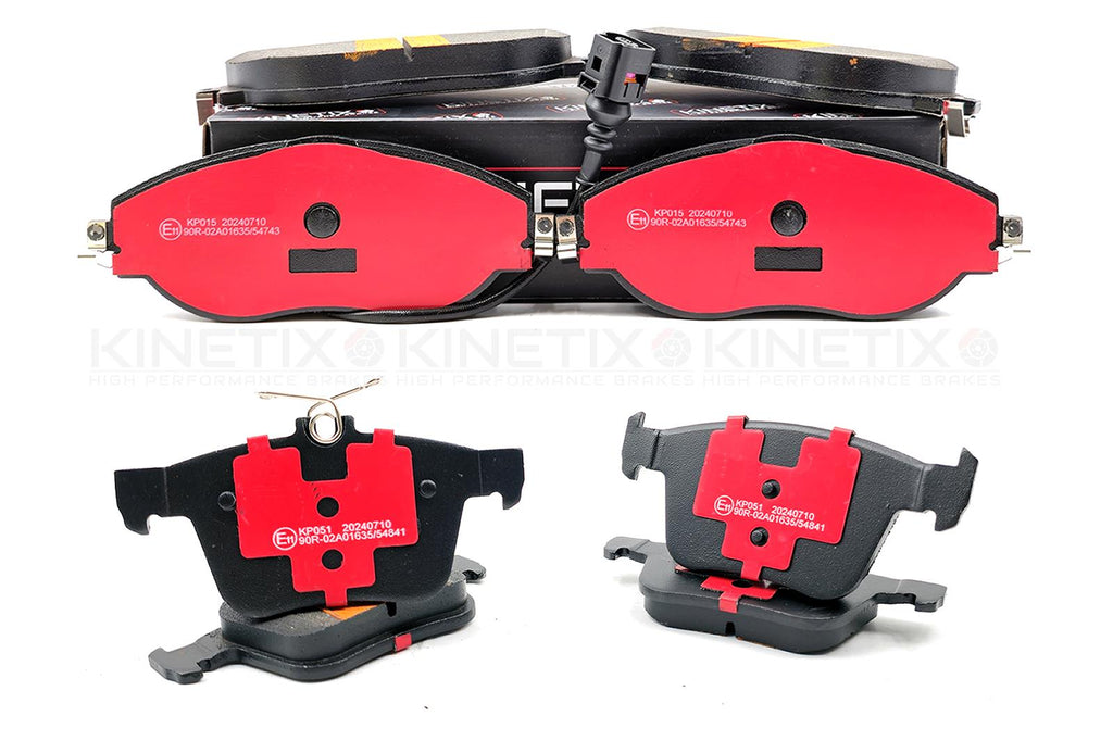 FOR SEAT LEON CUPRA FORMENTOR FRONT REAR PERFORMANCE BRAKE PADS FR/RR
