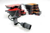 FOR AUDI RS4 B7 B8 RS5 R8 LAMBORGHINI GALLARDO PERFORMANCE FRONT BRAKE PADS SET