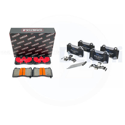 FOR TESLA MODEL S MODEL X FRONT REAR BRAKE PADS SET 1055068-00-B / 1055066-00-D