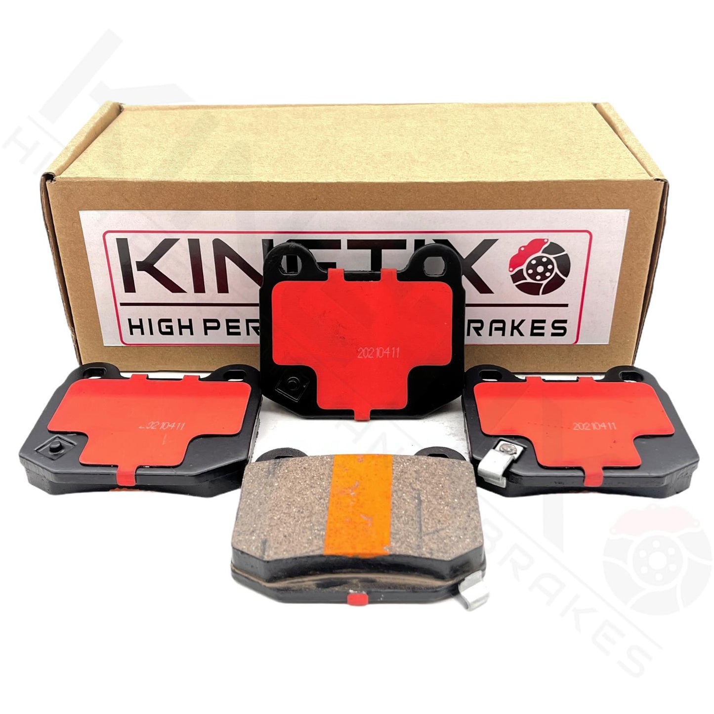FOR MITSUBISHI CARISMA LANCER EVO 5 6 7 8 9 PERFORMANCE REAR BRAKE PADS