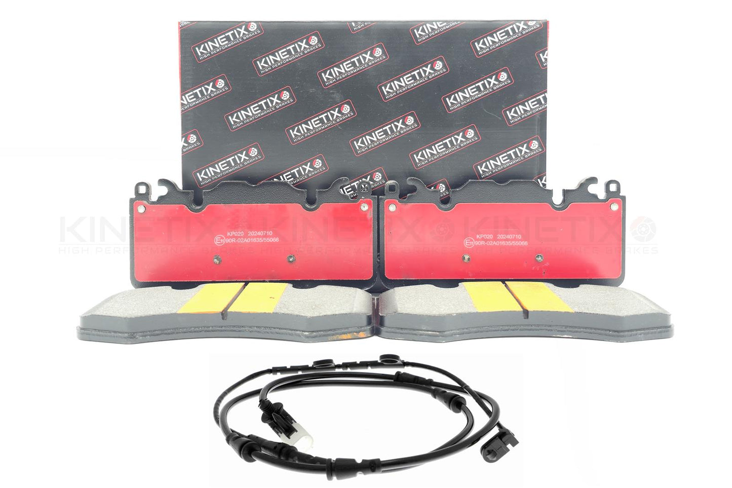 FOR LAND ROVER DEFENDER L663 PERFORMANCE FRONT BRAKE PADS & WEAR SENSOR