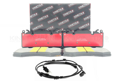 FOR LAND ROVER DEFENDER L663 PERFORMANCE FRONT BRAKE PADS & WEAR SENSOR