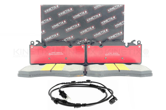 FOR LAND ROVER DEFENDER L663 PERFORMANCE FRONT BRAKE PADS & WEAR SENSOR