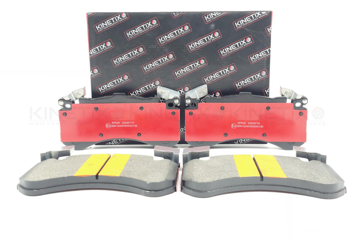 FOR AUDI S6 S7 S8 CROSS DRILLED FRONT BRAKE DISCS PERFORMANCE PADS 400mm