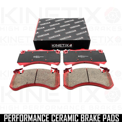 FOR AUDI S6 S7 A8 W12 S8 KINETIX PERFORMANCE FRONT BRAKE PADS SET
