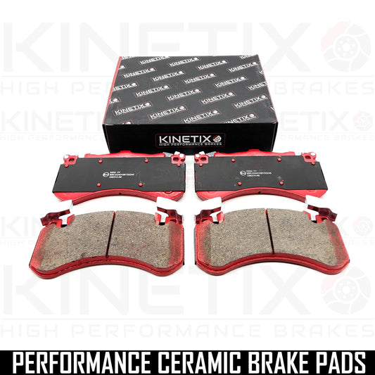 FOR AUDI S6 S7 A8 W12 S8 KINETIX PERFORMANCE FRONT BRAKE PADS SET