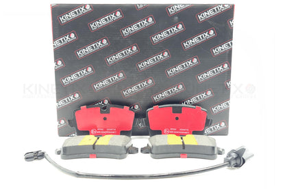 FOR AUDI RS6 C7 REAR WAVEY BRAKE DISC PADS SENSOR 356mm x 22mm 4G0615601E