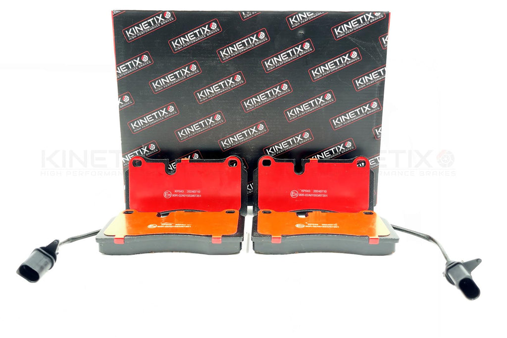 FOR AUDI R8 4.2 FSI 5.2 FSI 2007-21 REAR PERFORMANCE BRAKE PADS SENSORS